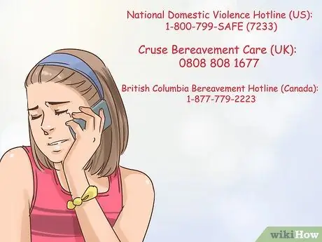 Справиться, узнав, что умерший любимый был оскорблением Шаг 4