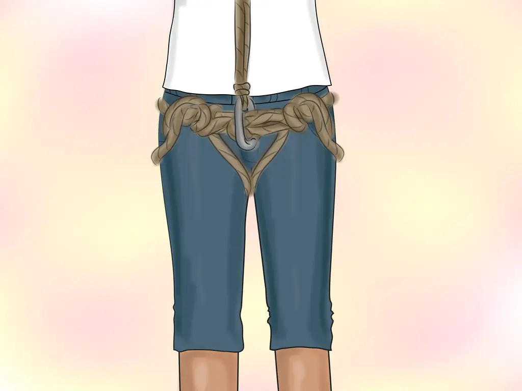 Как привязать швейцарскую рапель-привязь: 9 шагов (с иллюстрациями)