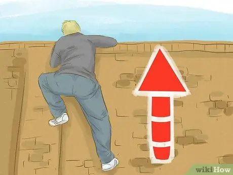 Подняться на стену Шаг 5