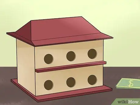 Привлечь Пурпурных Мартинс Шаг 5