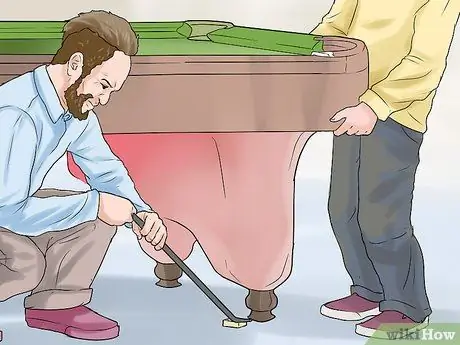 Выровняйте бильярдный стол, шаг 13