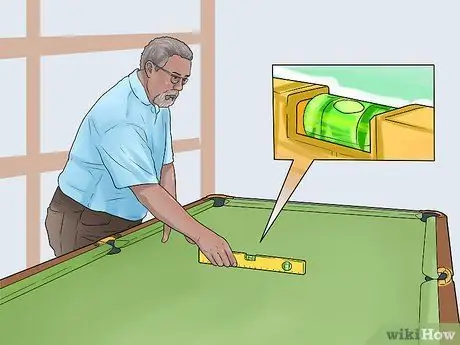 Выровняйте бильярдный стол, шаг 3