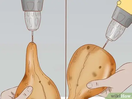 Сухие тыквы для скворечников Шаг 12