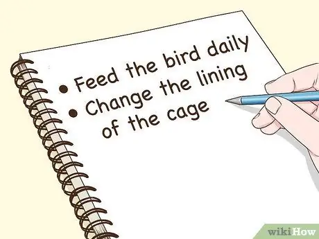 Убедите родителей завести птицу Шаг 5