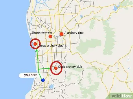 Начать стрельбу из лука Шаг 1