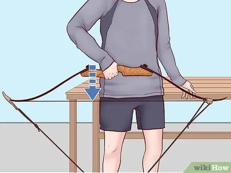 Натягивание изогнутого лука Шаг 10