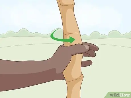 Держите лук для стрельбы из лука Шаг 7