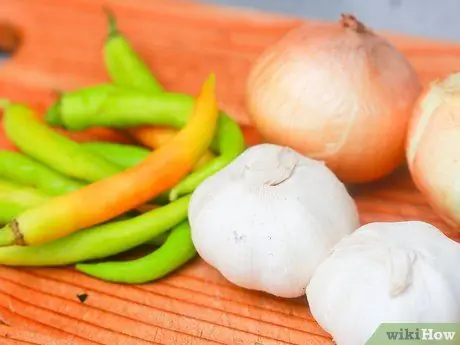 Приготовить приправу для рывков, шаг 1