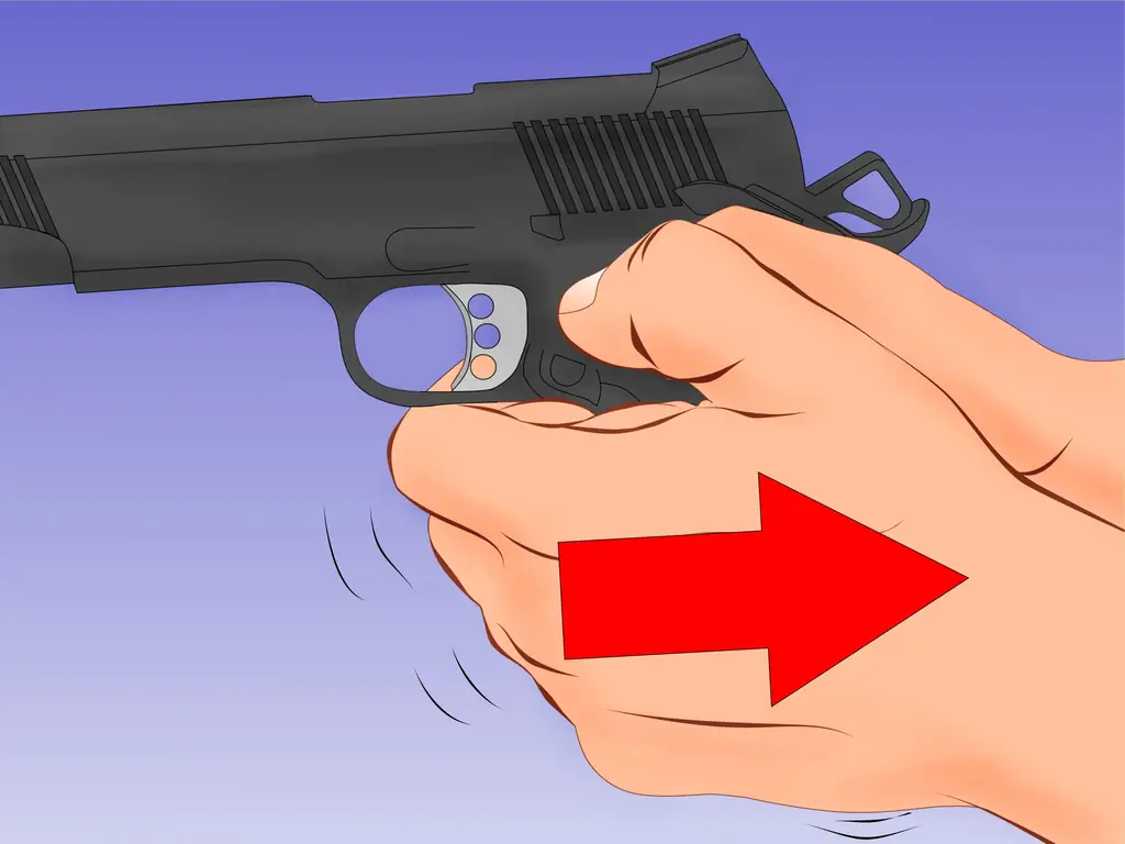 Как держать пистолет: 9 шагов (с иллюстрациями)