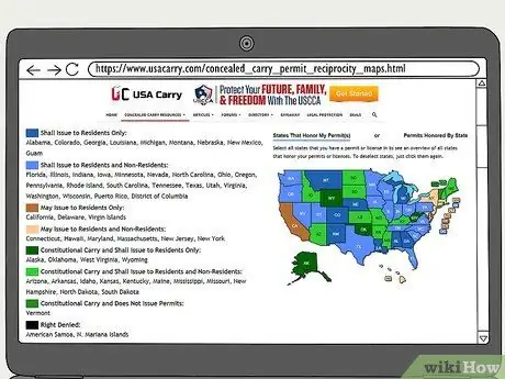 Подать заявку на разрешение на скрытое ношение, шаг 3