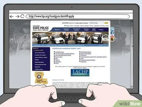 Подать заявку на разрешение на скрытое ношение. Шаг 5