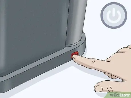 Сбросить кофемашину Nespresso Шаг 1