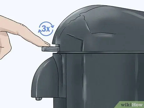 Сбросить кофемашину Nespresso Шаг 11