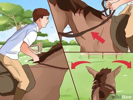 Перейти верхом на лошади Шаг 8