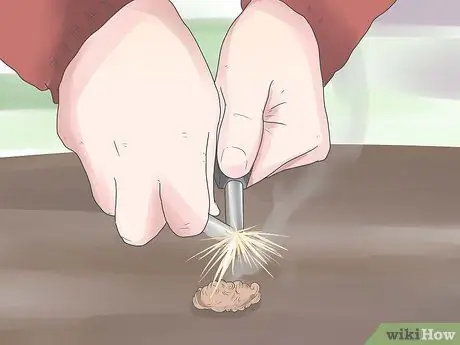 Развести костер в типи-лагере Шаг 5