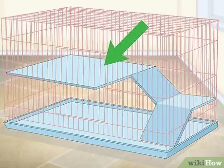 Подготовка клетки для кроликов Шаг 2