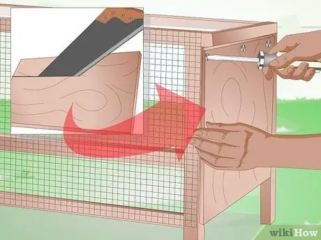 Постройте уличную клетку для кроликов Шаг 8