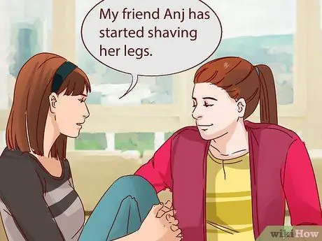Убедите маму разрешить вам побрить ноги (девочка) Шаг 1