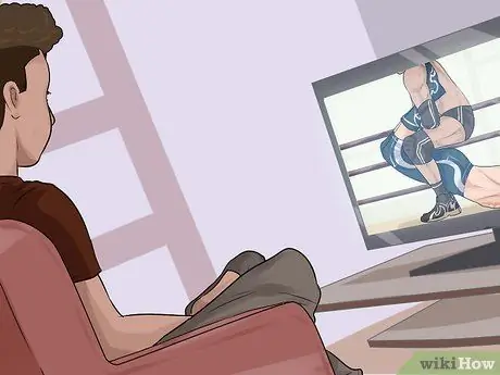 Выполнение профессиональных борцовских приемов, шаг 1