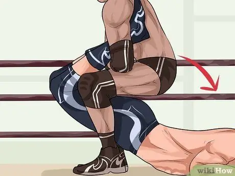 Выполнение профессиональных борцовских приемов, шаг 14