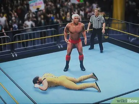 Выполните фигуру с четырьмя блоками ног, шаг 7