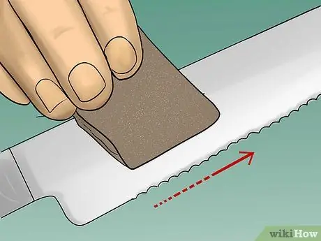 Заточка зубчатых ножей, шаг 8