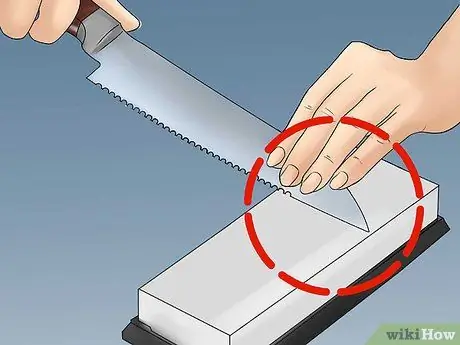 Заточка зубчатых ножей, шаг 9