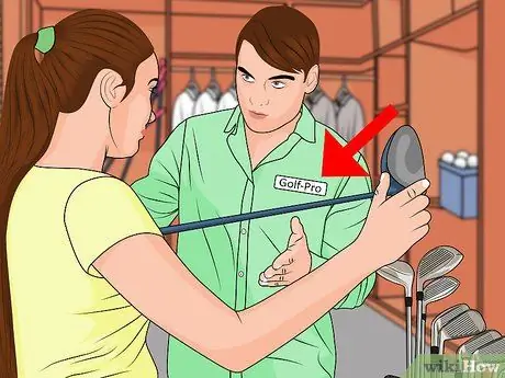 Fit клюшки для гольфа Шаг 9