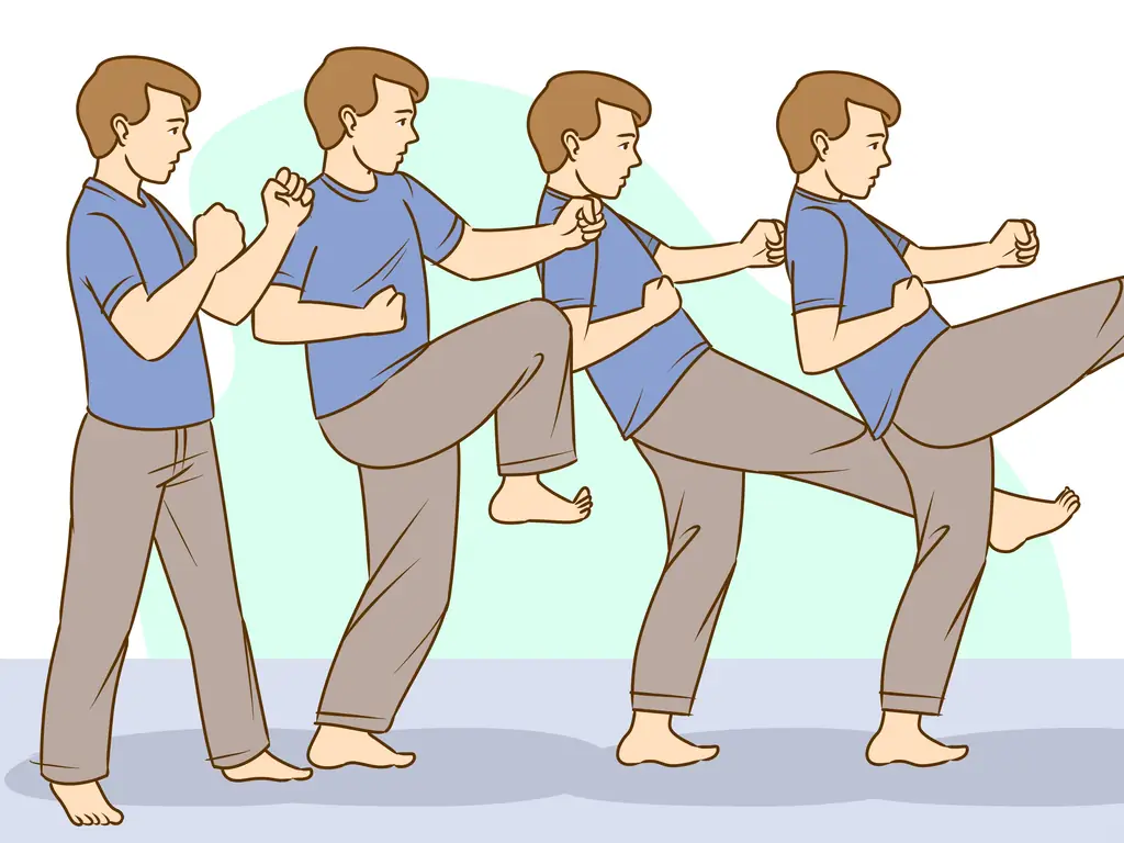 Как использовать удар спереди для самообороны: 12 шагов (с иллюстрациями)