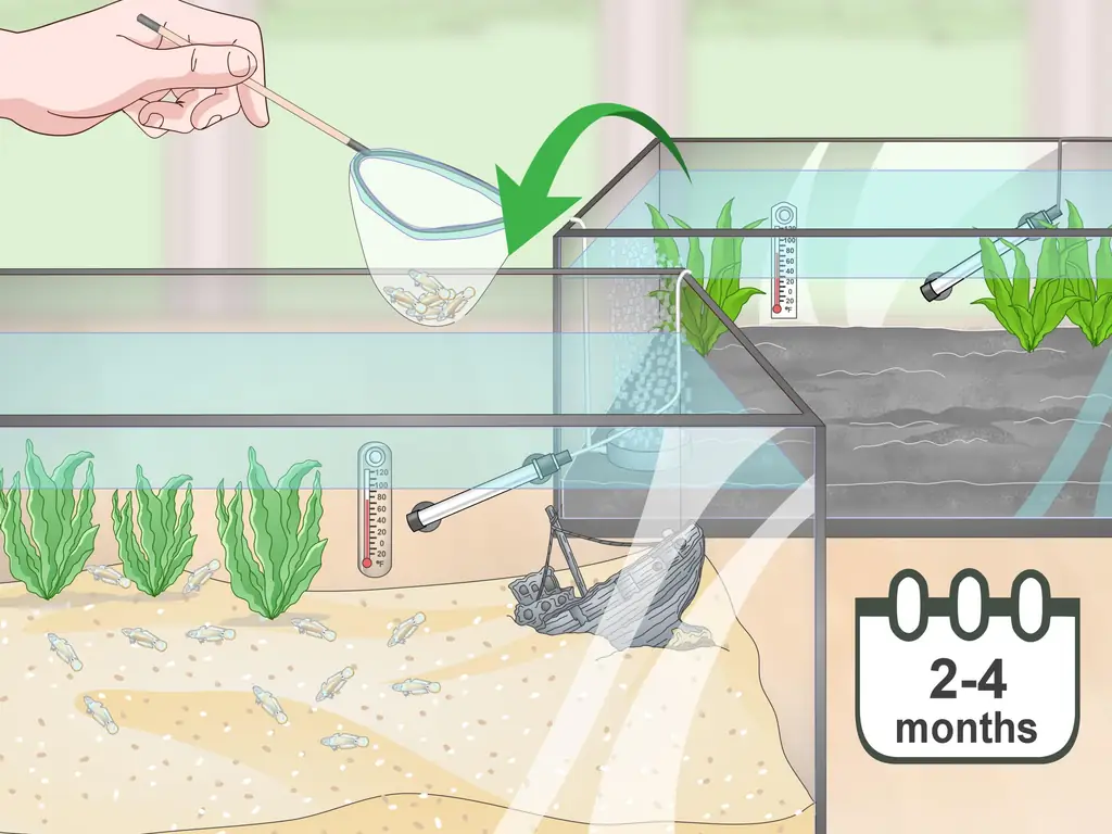 Как разводить павлиньих пескарей (с иллюстрациями)