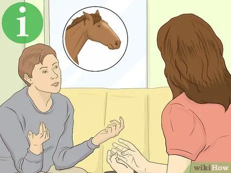 Убедите родителей подарить вам лошадь Шаг 12