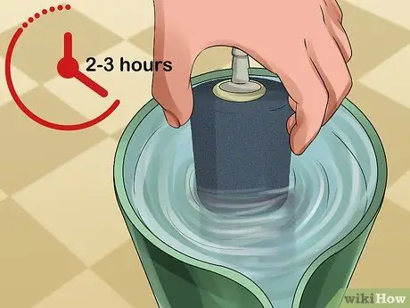 Очистите воздушный камень, шаг 4