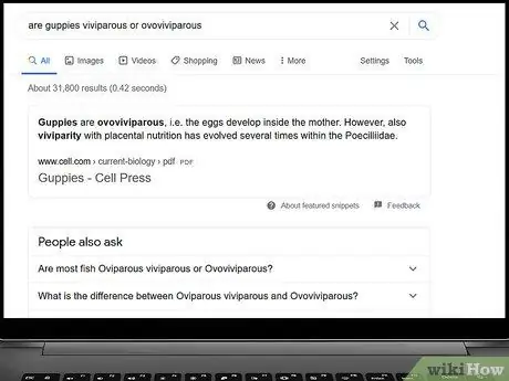 Как узнать, есть ли у вашей рыбы дети Шаг 7