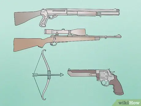 Охота на диких свиней, шаг 1