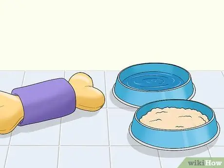 Обучите щенка или помогите ему перестать плакать, когда он заперт или на улице Шаг 1