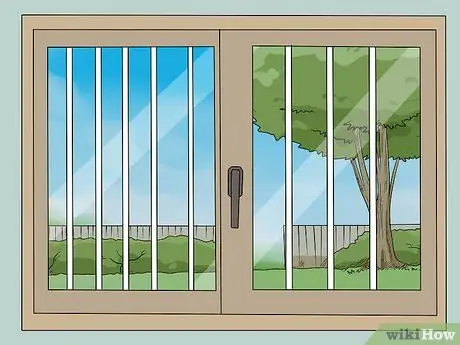 Предотвращение полета птиц в окна Шаг 1