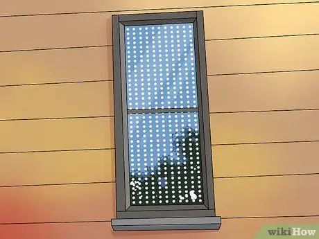 Предотвращение полета птиц в окна Шаг 17