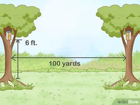 Привлечение восточных синих птиц, шаг 2