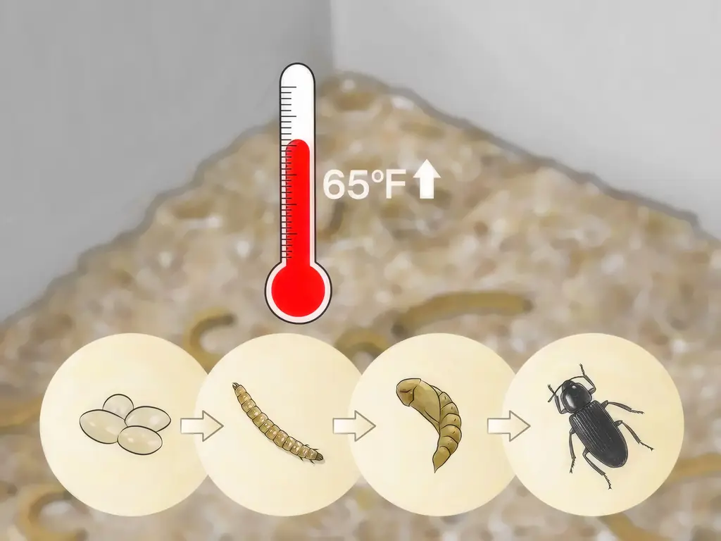 Как лечить мучных червей: 9 шагов (с иллюстрациями)