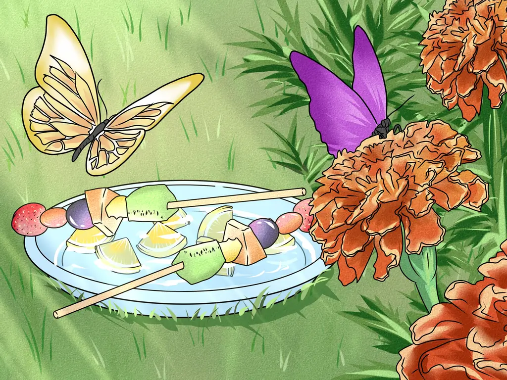 3 способа сделать кормушку для бабочек