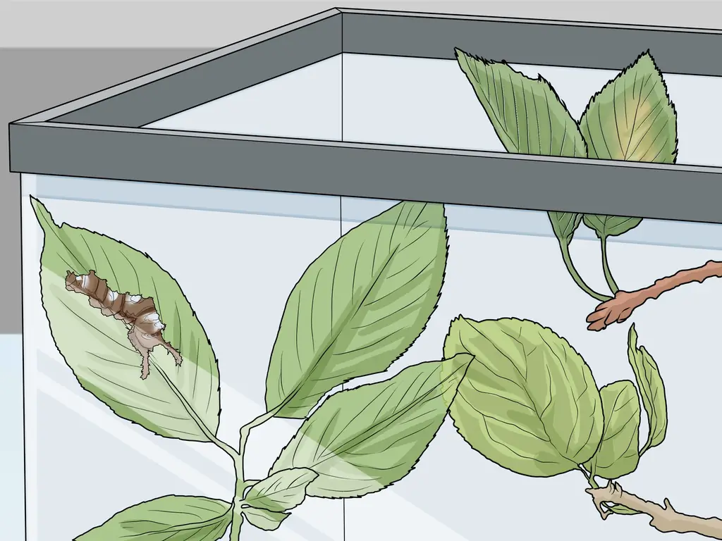 Как кормить гусениц: 7 шагов (с иллюстрациями)