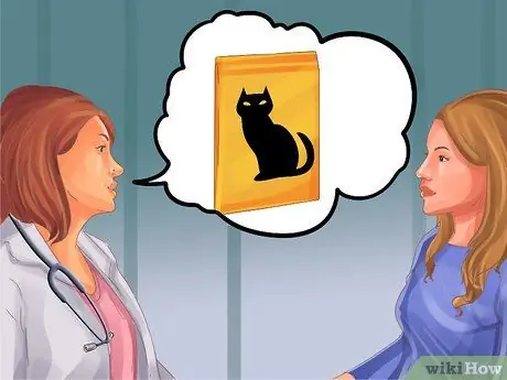 Кормление кошки из трубки Шаг 1