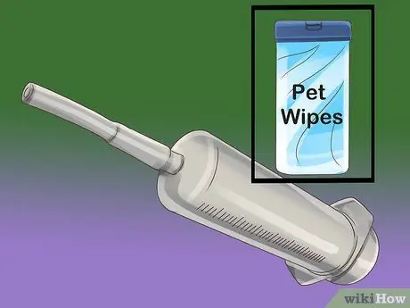 Кормление кошки из трубки Шаг 10