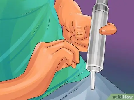 Кормление кошки из трубки Шаг 5