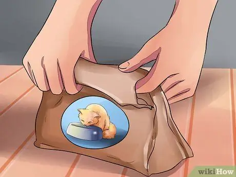 Подготовьте кошку к операции Шаг 1