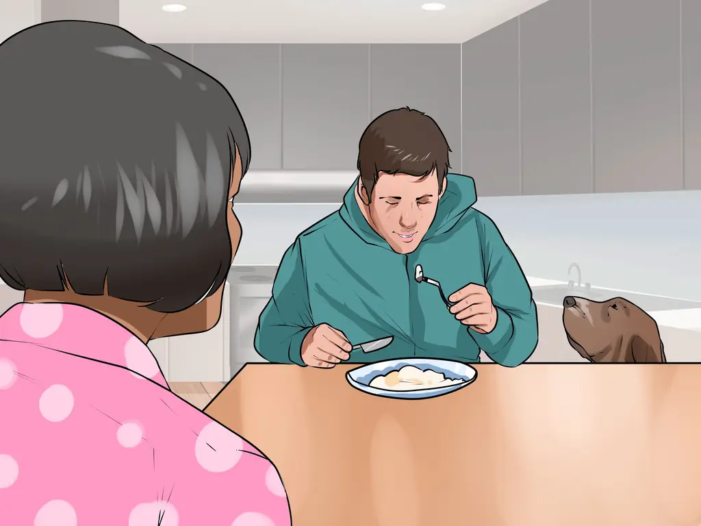 Как заставить родственника перестать кормить собаку столовой едой