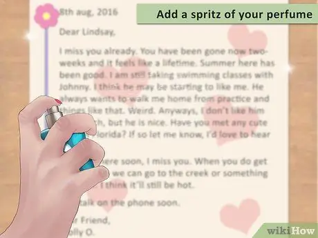 Напишите письмо лучшему другу Шаг 11