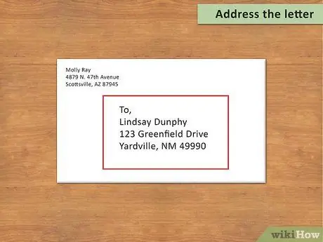 Напишите письмо лучшему другу Шаг 13