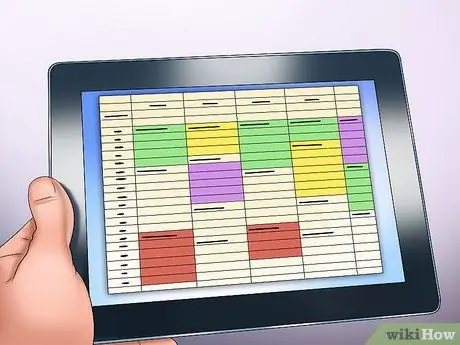 Использование расписания для повышения пунктуальности Шаг 3