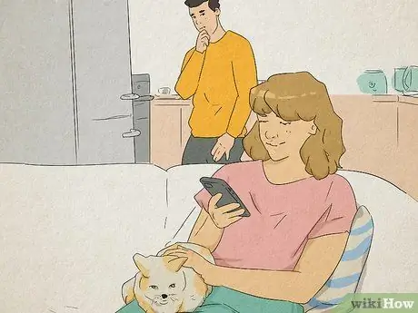 Узнай, изменяет ли твоя девушка из-за текста, шаг 1